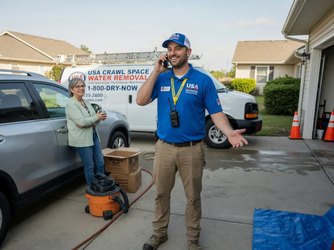Crawl Space Water Removal Fort Littleton, PA FAQs